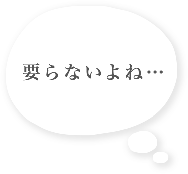 母親「なくてもいいんじゃない」