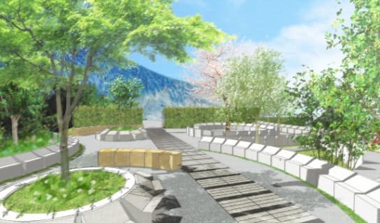 樹木葬専用エリア「追憶の森 望」「禅」