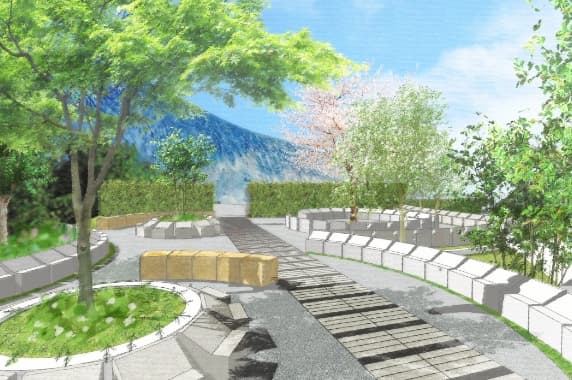 樹木葬専用エリア「追憶の森 望」「禅」