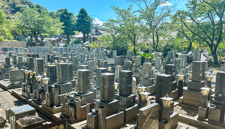 大阿弥陀経寺　鉢ヶ峯墓地