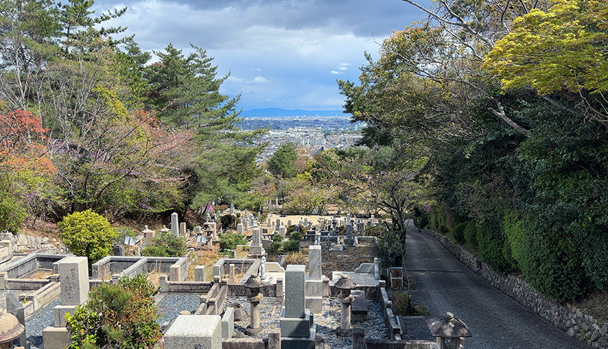 宝塚市営西山霊園_眺望